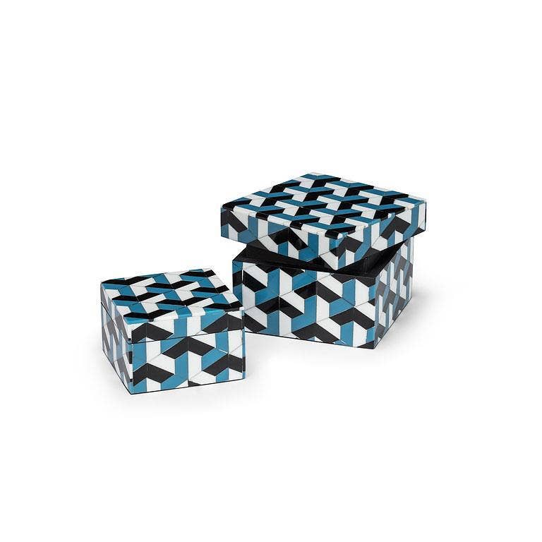 Square Mosaic Boxes