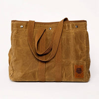 Waxed Canvas Tote