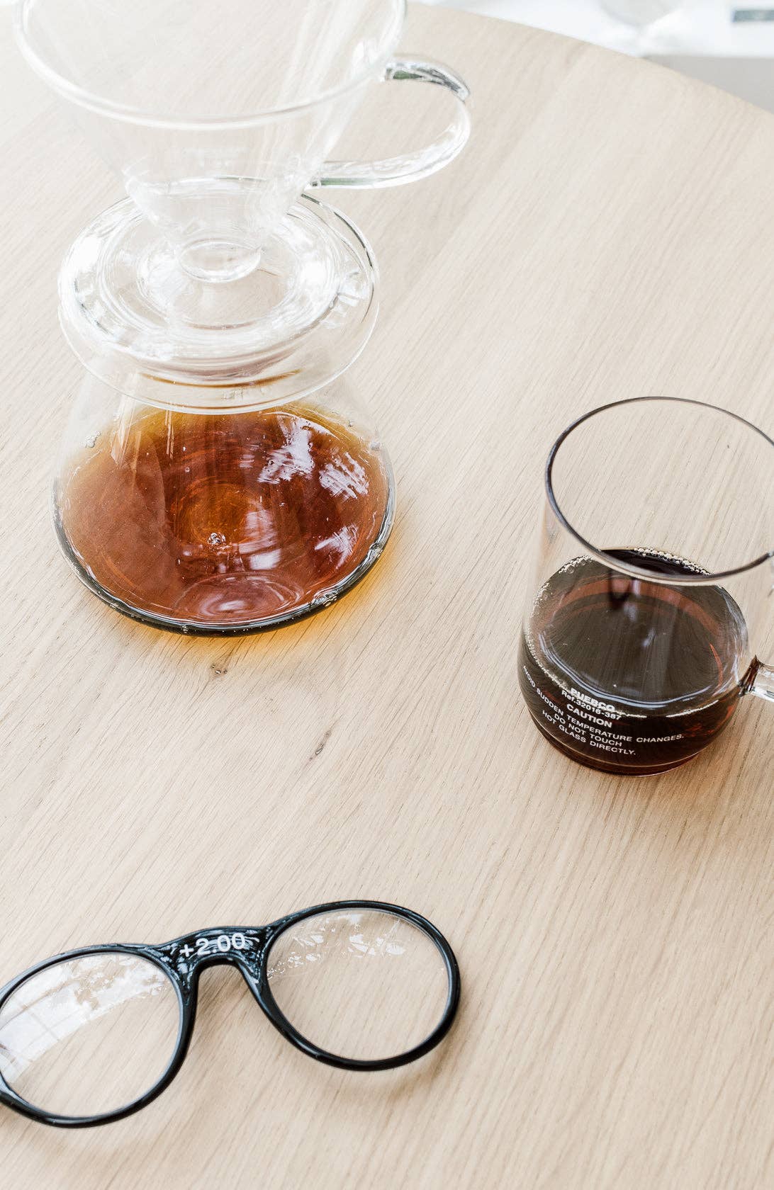 Glass Coffee Dripper Set