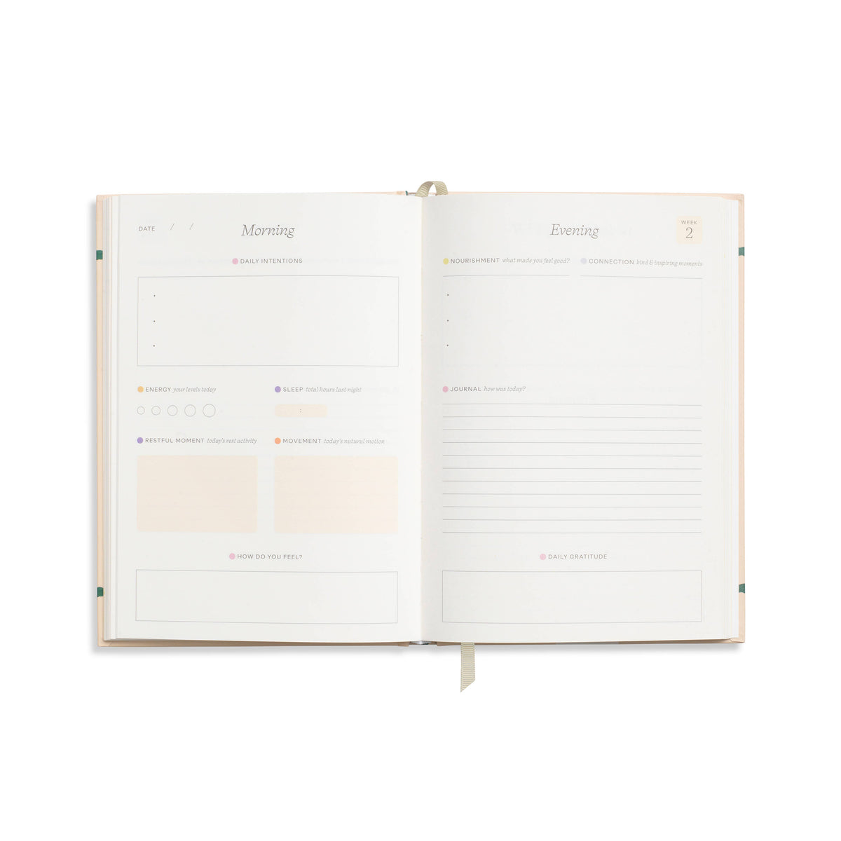 Guided Wellness Journal - Quilted Daydream