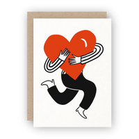 Holding Your Heart Card