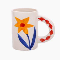 Ceramic Floral Coffee Mug