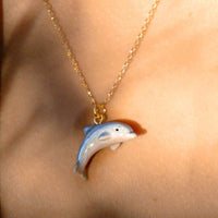 Tiny Dolphin Necklace