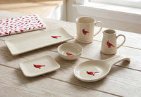 Cardinal Small Rectangle Plate