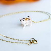 Tiny Doc Pawliday Cat Necklace