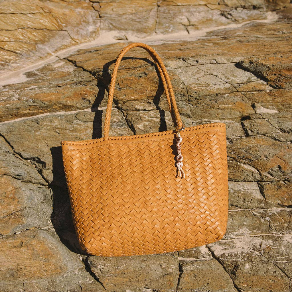 Coastal Bag in Tan Leather