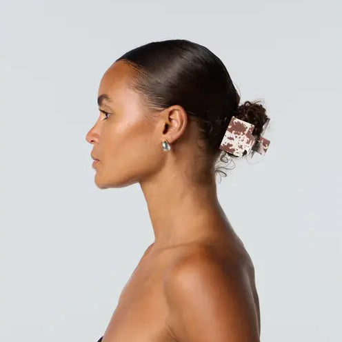 Pia Clip in Cocoa Western