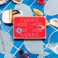 Sardine Cocktail Napkins Set