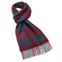 Plaid Lambswool Scarf