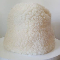 Sheep Wool Bucket Hat