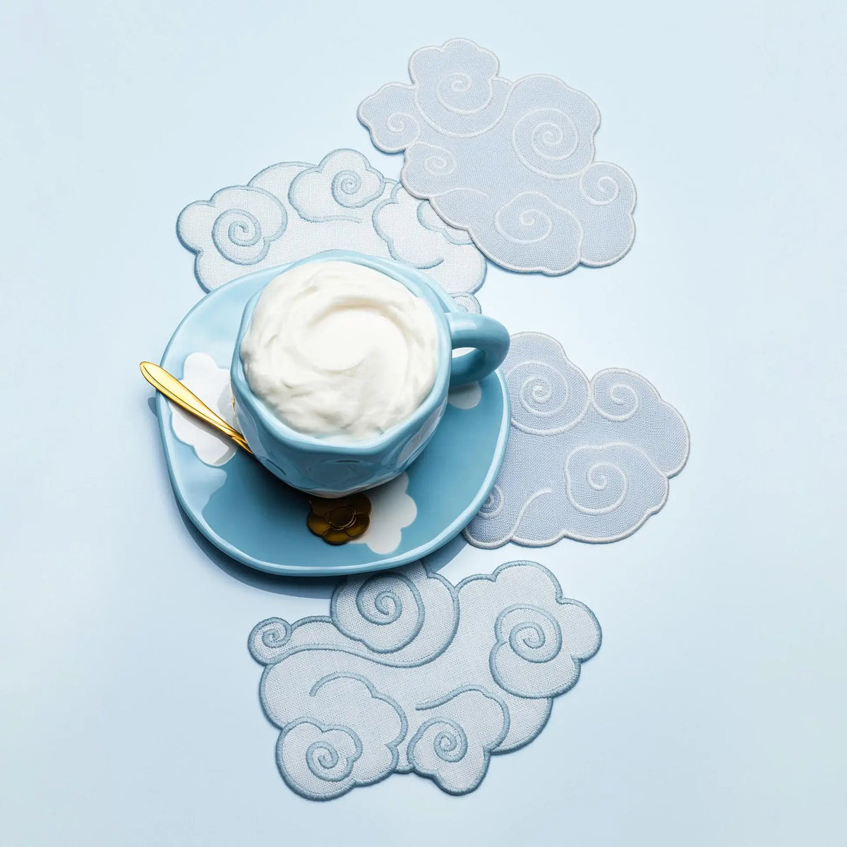 Cloud Cocktail Napkins Set