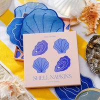 Shell Cocktail Napkins Set