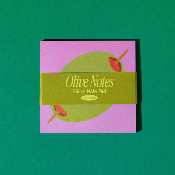 Olive Sticky Notes