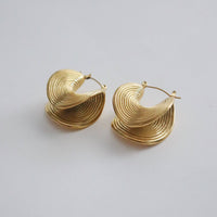 Devon Folded Hoops