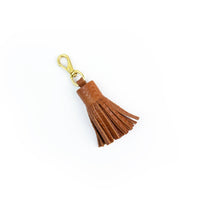Tassel in Cognac Leather