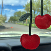 Bag Charm in Cherry