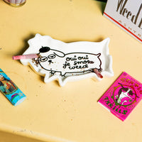 Weed dog ashtray