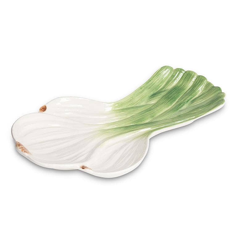 Fresh Garlic Bunch Spoon Rest