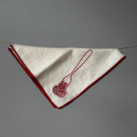 Linen Blend Napkins - Spaghetti (Set of 2)