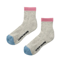 Color Block Girlfriend Sock