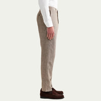Alp Trouser in Linen Stripe