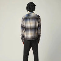 Ombre Plaid Kingston Jacket in Brown