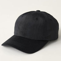 Moire Cap in Black