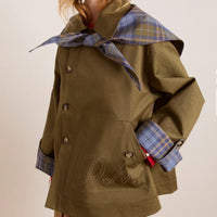 Jerry Crop Reversible Trench Coat