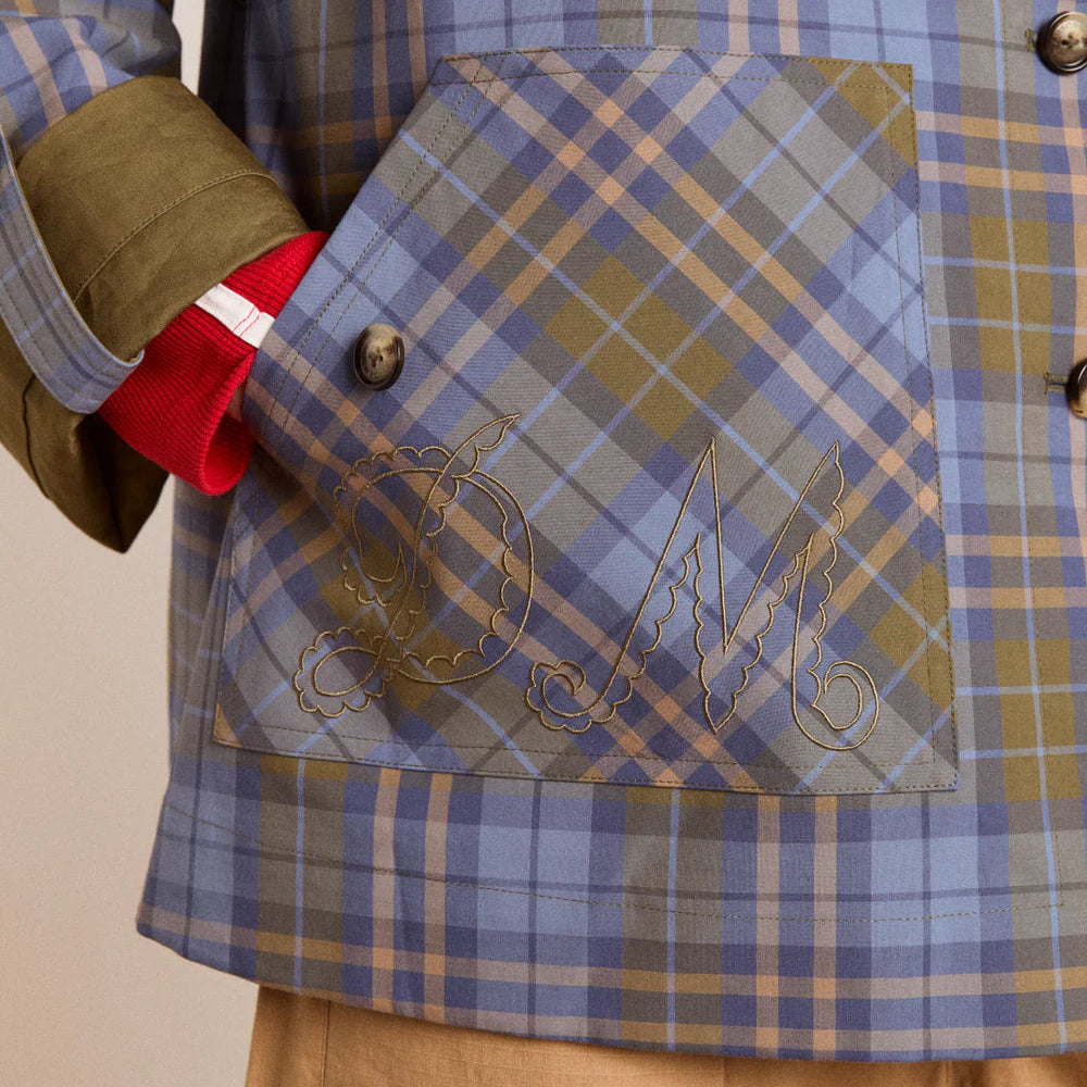 Jerry Crop Reversible Trench Coat