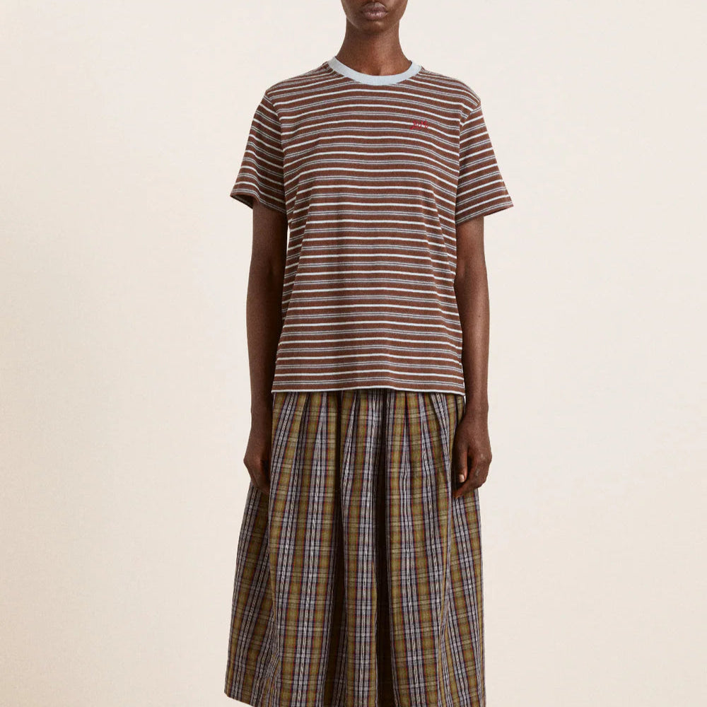 Ariel Relaxed Tee in Stripe