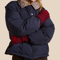 DM Mittens in Burgundy