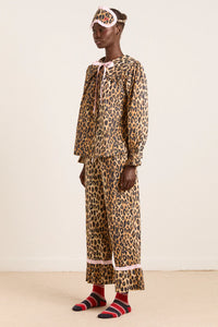 Felice PJ Set in Chocolate Leopard
