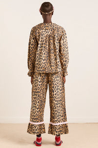 Felice PJ Set in Chocolate Leopard