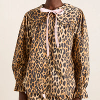 Felice PJ Set in Chocolate Leopard
