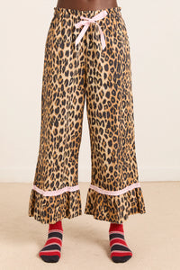 Felice PJ Set in Chocolate Leopard