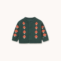 Mini Mushrooms Baby Cardigan