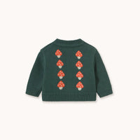 Mini Mushrooms Baby Cardigan