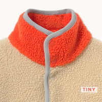 Color Block Sherpa Jacket
