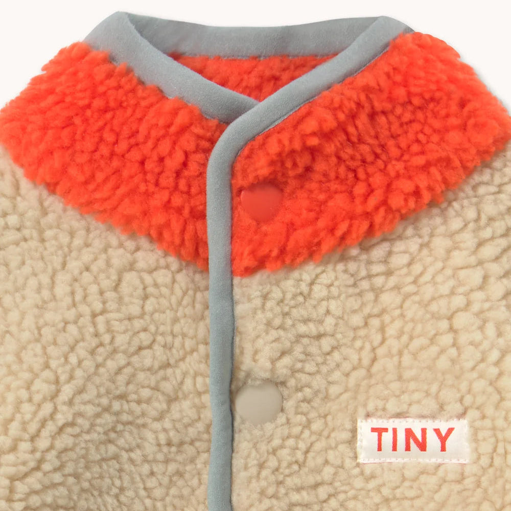 Color Block Sherpa One-Piece