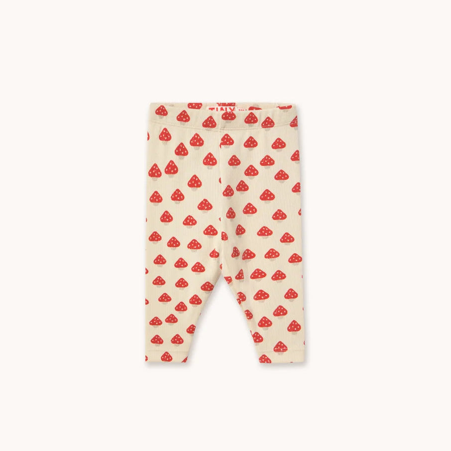 Mini Mushrooms Rib Baby Pant
