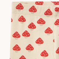 Mini Mushrooms Rib Baby Pant