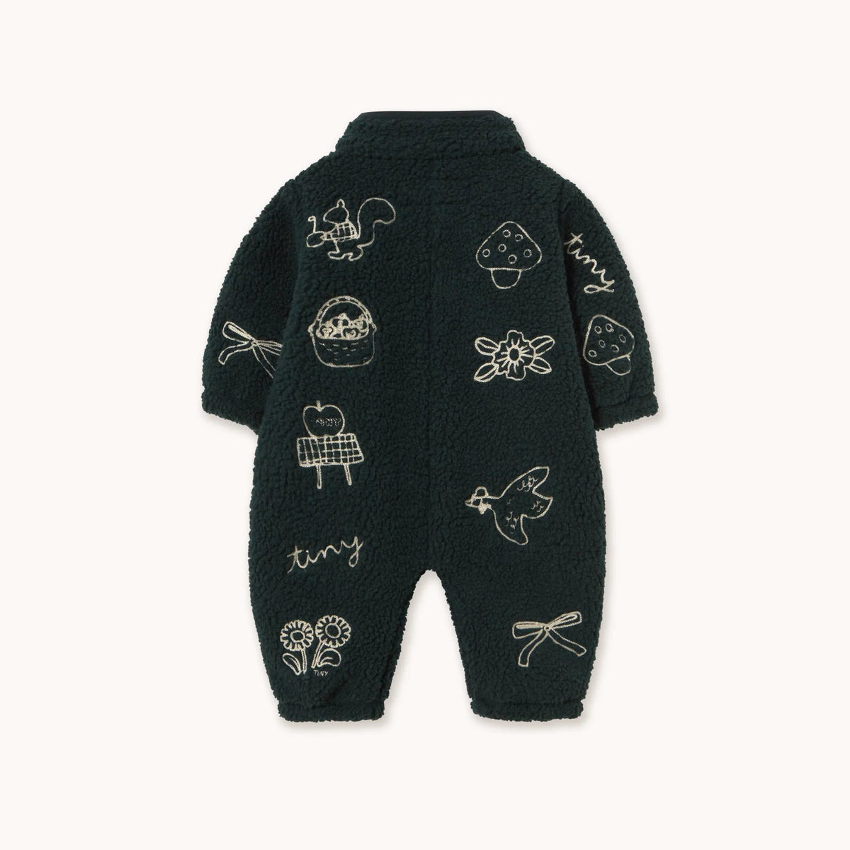 Tiny Apples Sherpa One-Piece
