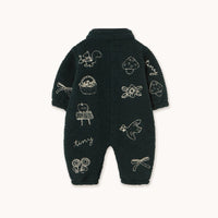 Tiny Apples Sherpa One-Piece