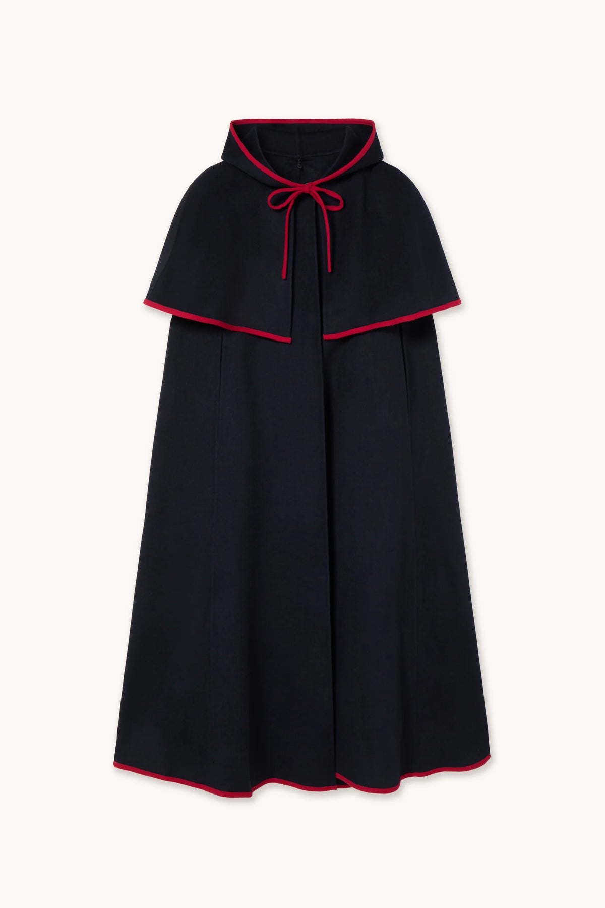 Hooded Cape in Navy