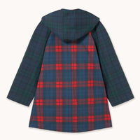 Check Hooded Trench
