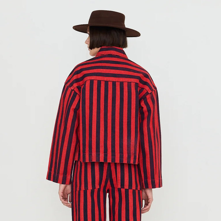 Stripes Denim Jacket