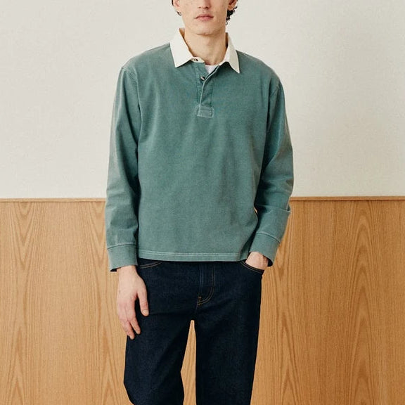 Rugby Longsleeve in Alpine