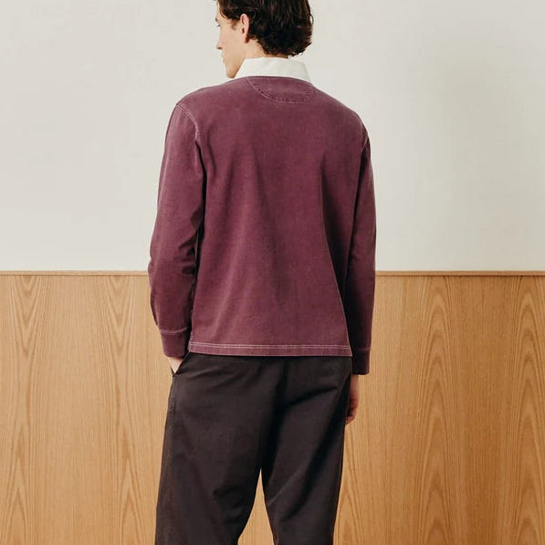 Rugby Longsleeve in Wine