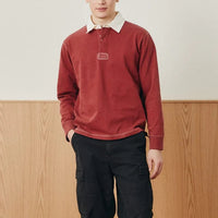 Rugby Longsleeve in Red