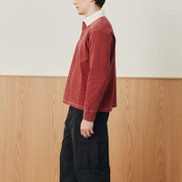 Rugby Longsleeve in Red
